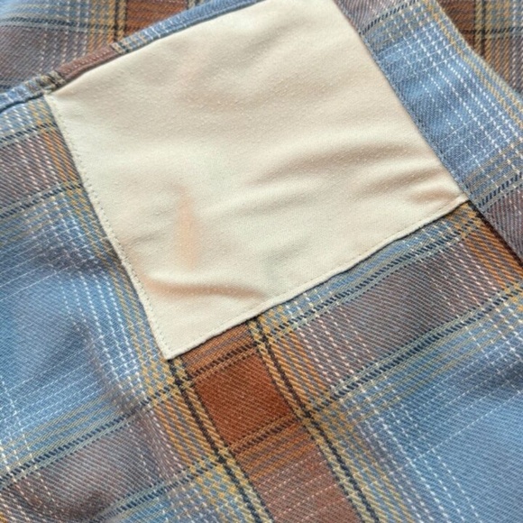 Solaris Mens 4XT Short Sleeve Plaid Button Down Casual Flannel Shirt - Picture 5 of 7